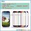 2015  express low price 9H hardness 2.5D round edge plating color tempered glass screen protector for Samsung S4 S5