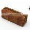 Vintage kotak pensil surface pu pencil bag pencil for office