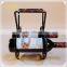 Post-modern abstract art original design colorful iron bottle wine rack