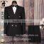 custom made hand work frock double breasted 100wool fabric brand three colors black royal navy blue 2 piece work party mans suit