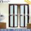 Aluminum Frame Double Layer Glass Collapsible Door