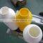 Plastic neck cutting machine for beverage bottle
