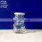 350ml 12oz bear shape candy glass jar with screw lid