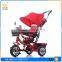 China wholesale 4 in 1 baby tricycle /Cheap kids tricycle with trailer/New model children tricycle with canopy