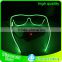 Sound activated led glasses, Sound activated party glasses,sound activated EL glasses