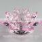wedding gift colorful 3d beautiful crystal lotus
