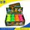 New design animal shape colorful slime with display box
