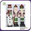 Latest product Polyresin Xmas santa set with snowmen for home decor