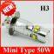 50W crees ORSAMS LED fog Light headlight PW24 H3 led for mazida hiaces