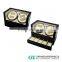Deluxe Automatic Watch Winder With Two Heads for Four Watches With Storage Drawers