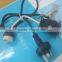 SAA 3 pin plug wires with GZ10 GU10 lamp holder with junction box