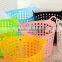 Plastic vegetable baskets,supermarks shopping basket,PE bucket,REACH