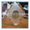 Square Optical Crystal Mechanical Clock