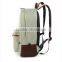 Plain Color Jean Backpack Student School Backpack Bag