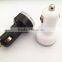 dual usb car charger with 12V socket custom usb car charger for iphone 5/5s