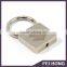 China experenced manufacturer square shape lock keychain