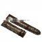 Crocodile leather watchband SCRWC-008