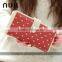 Wholesale cheap women pu leather wallet with cell phone pocket
