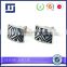 Free shipping custom cufflinks manufacturer/ cuff link/ metal cufflinks for Men Black Onyx Stone Sterling Silver Cufflinks