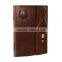 Vintage Ornamental Handmade Leather Antique Lock Gift Leather Journal