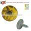 27L concave shape hollow single prong round metal jeans button for denim garment
