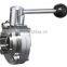 Sanitary handleButterfly Valve