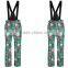 Women Colorfull Crane Snow Pants