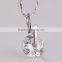 18K Zircon Flashing Necklace