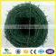single strand with 4 points hot-dipped galvanized barbed wire fencing