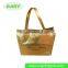 Gold Handbag Tote Bag Metallic Laminated Tote Bag Manufacturer