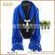 Factory supplier newest custom design tercel pendant scarf for women 2016
