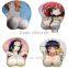 sexy cartoon girl mouse pad wth wrist