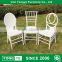 White resin stacking chair chiavari chair for wedding party