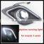 Car Accessories light guide technology Led Daytime Running Light For Mazda 3 Axela DRL Cover Fog Lamp