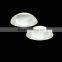 Calcium fluoride glass lens for red dot sight