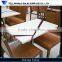 A grade high glossy cafe bar stylish artificial stone dining table