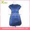 fashion children Shiny lurex jersey short sleeve girls princess party dress