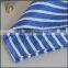 2015 shaoxing pure linen striped jersey ktitted fabric