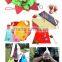 Fashion Handbag Strawberry Foldable Shopping Tote Reusable Storage Bag /folding Convenient Square Travel sundries Container