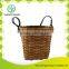 With plastic liner planter hanging basket
