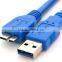 USB 3 .0 cable types 3 metre micro usb cable