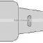 Nonin SpO2 Adapter Cable, 7pin>>DB9 BCI Sensor, 2.4m
