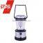 Portable Recharegable Sliver Lantern Solar LED Camping Light