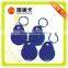 plastic ABS waterproof key fob with 13.56MHz high frequency