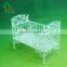 Unique Handmade Dollhouse Miniature Metal Pure White Bed
