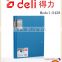 Deli Strong Metallic color folder , A4 folder model 5428