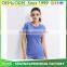 Custom high quality women's gym fittness sport t shirt ladies blank sport t shirt