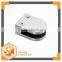 U-Shape flat Large fine cast steel movable gripper Satin/Polish bathroom glass connector,glass door partition 6-12mm glass door