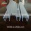 China Guangzhou Plastic extrusion Weather strip for shower door