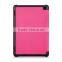 Custom tablet covers and cases PU Leather three flip smart case for kindle fire hd 7 smart shell case with stand function